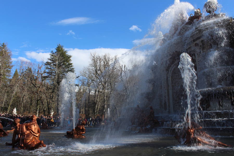 Fotos: Juegos de agua en La Granja