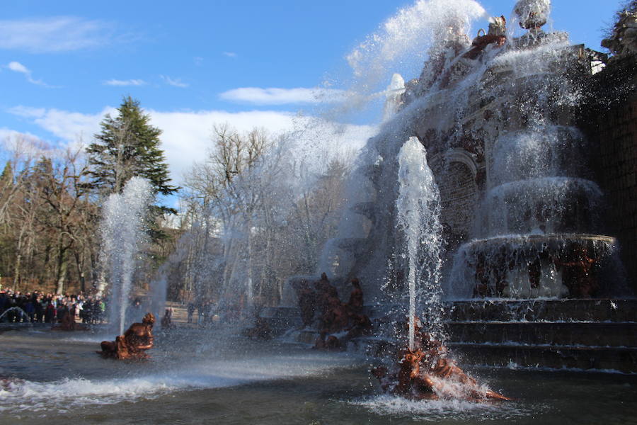 Fotos: Juegos de agua en La Granja