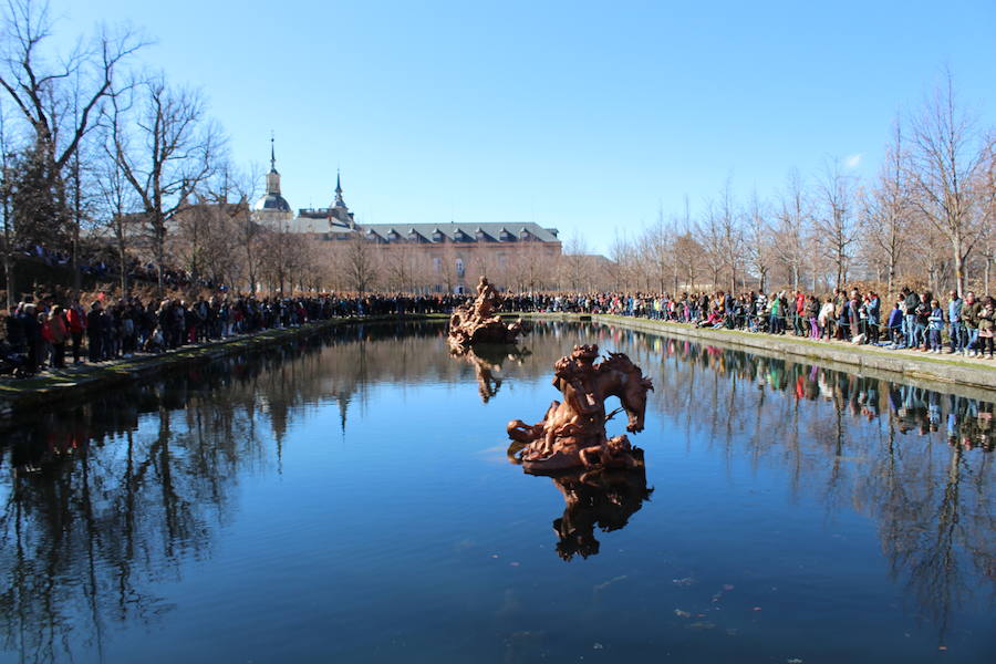 Fotos: Juegos de agua en La Granja