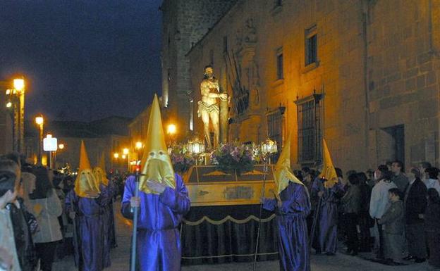 Procesión de los Pasos del Jueves Santo en Ávila.