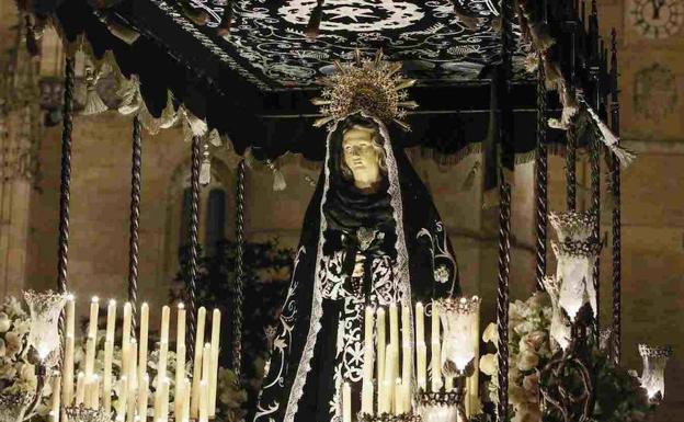 Imagen de Nuestra Señora de la Soledad.