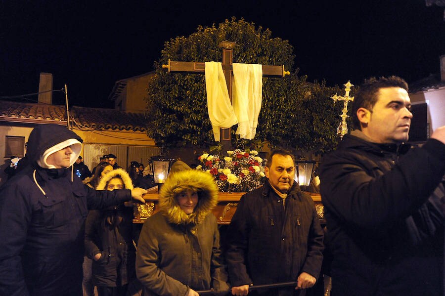 El Carmelita Francisco Oreja dio el sermón en el que estuvieron el alcalde u el presidente de la Diputación. 