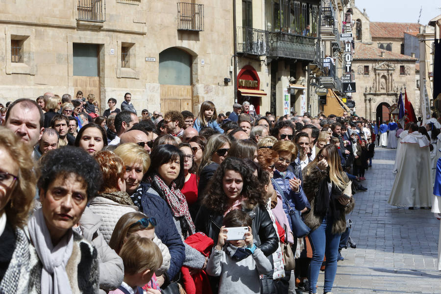 Fotos: La procesión del Encuentro cierra la Semana Santa salmantina 1/2