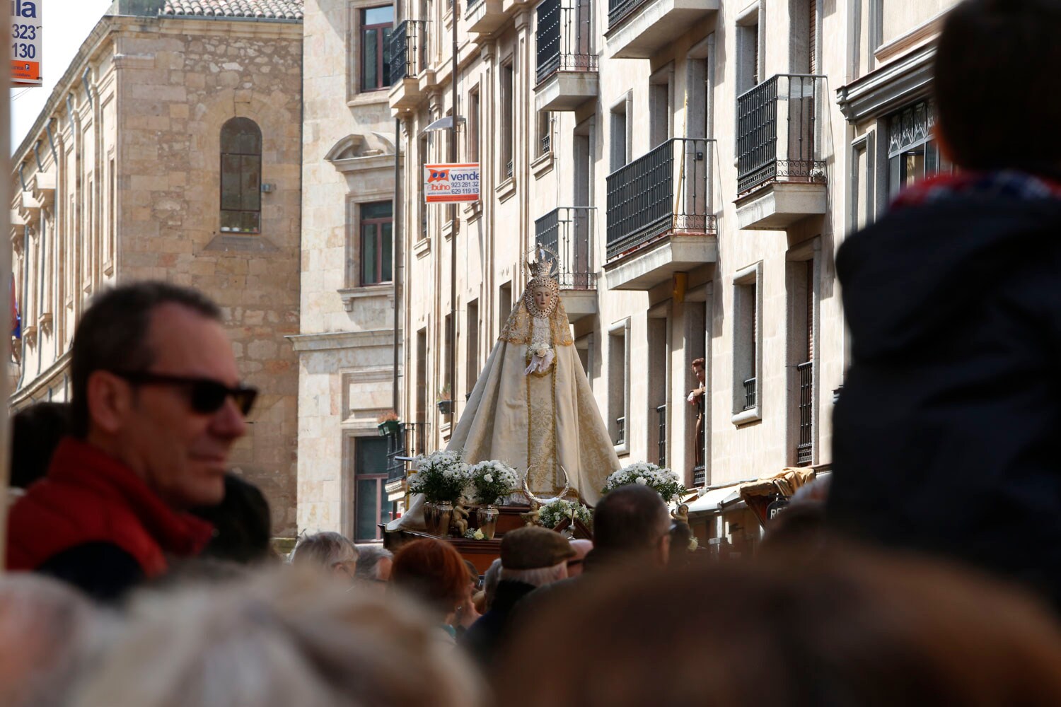 Fotos: La procesión del Encuentro cierra la Semana Santa salmantina 1/2