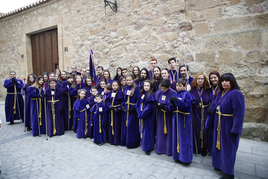 Fotos: La procesión del Encuentro cierra la Semana Santa salmantina 1/2