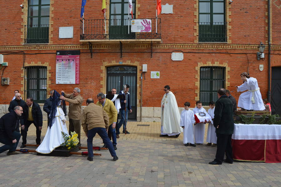 Procesión del Encuentro en Cigales
