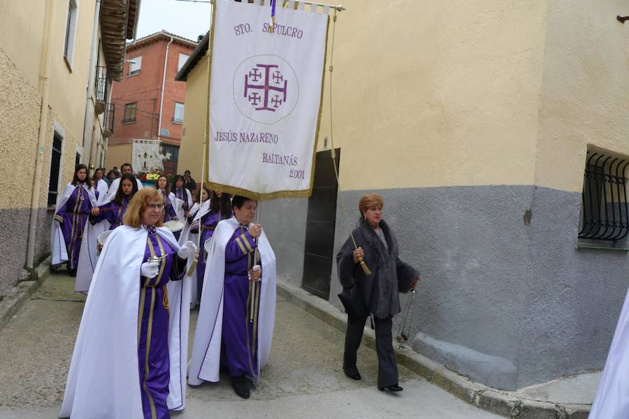 Fotos: Los niños, protagonistas de la despedida de la Semana Santa en Baltanás