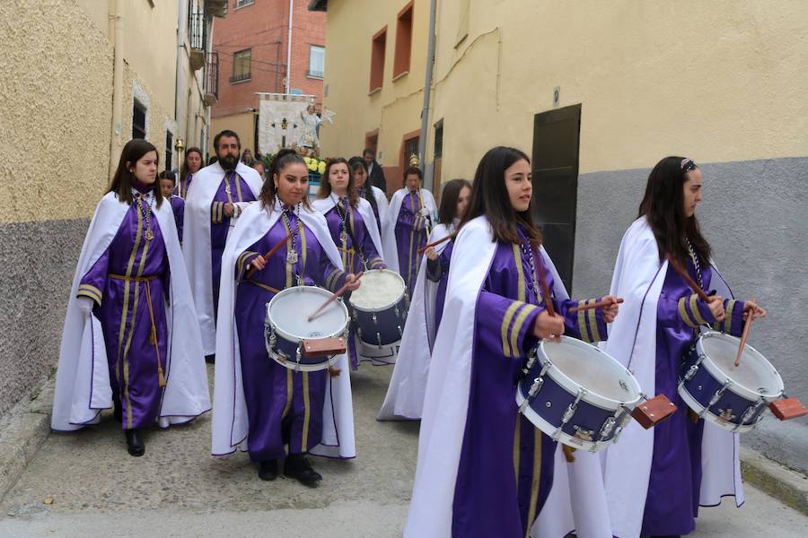 Fotos: Los niños, protagonistas de la despedida de la Semana Santa en Baltanás