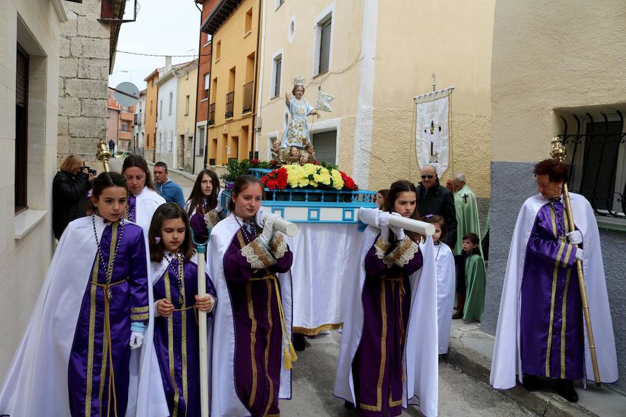 Fotos: Los niños, protagonistas de la despedida de la Semana Santa en Baltanás