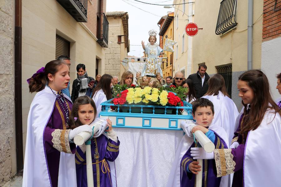 Fotos: Los niños, protagonistas de la despedida de la Semana Santa en Baltanás