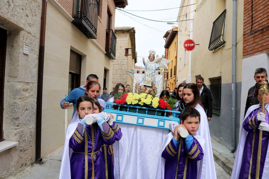 Fotos: Los niños, protagonistas de la despedida de la Semana Santa en Baltanás