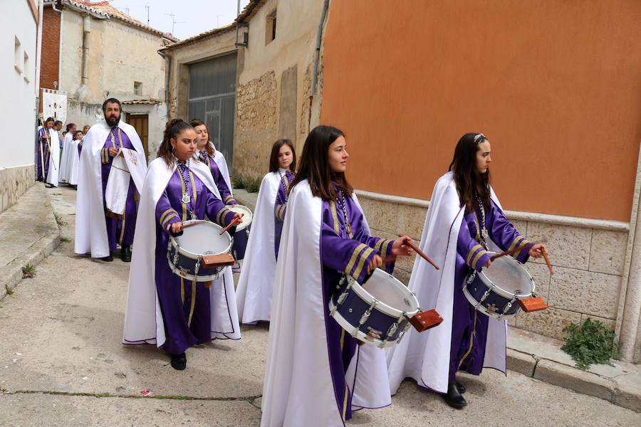 Fotos: Los niños, protagonistas de la despedida de la Semana Santa en Baltanás