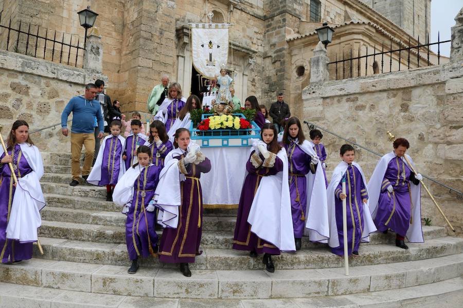 Fotos: Los niños, protagonistas de la despedida de la Semana Santa en Baltanás