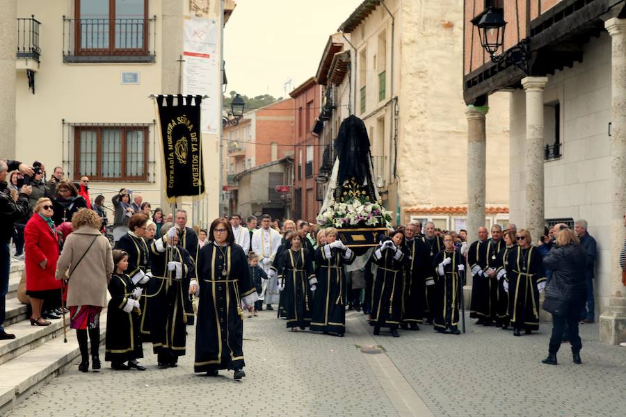 Fotos: Los niños, protagonistas de la despedida de la Semana Santa en Baltanás