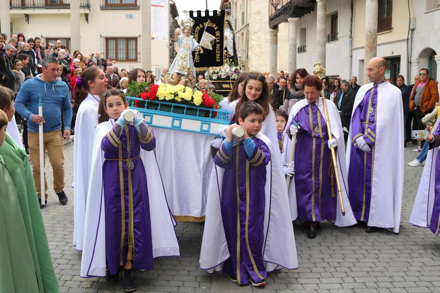 Fotos: Los niños, protagonistas de la despedida de la Semana Santa en Baltanás