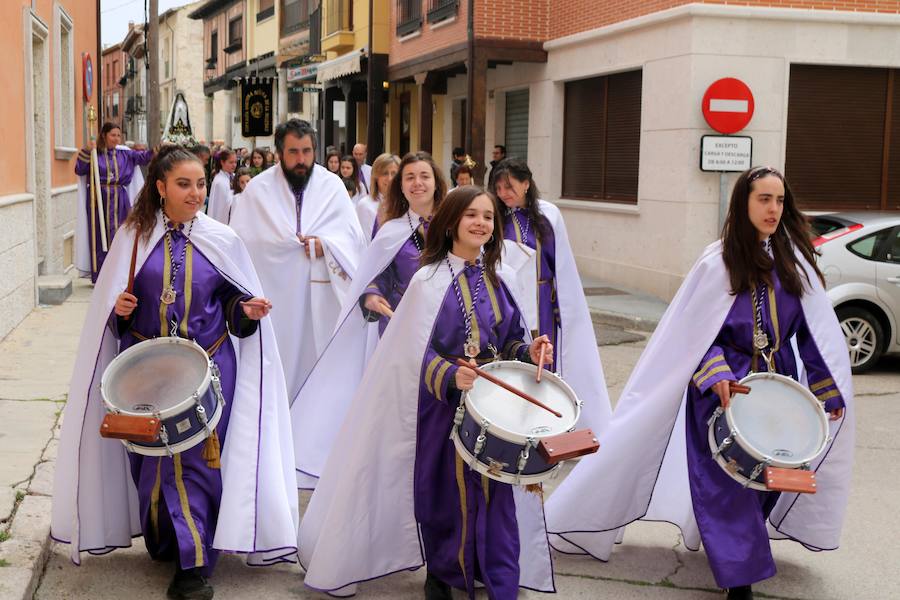 Fotos: Los niños, protagonistas de la despedida de la Semana Santa en Baltanás