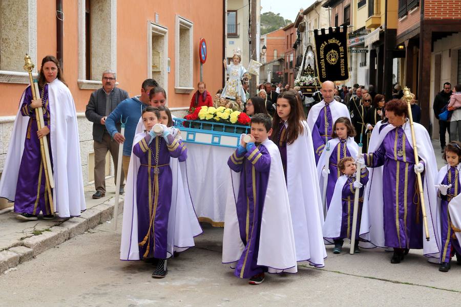 Fotos: Los niños, protagonistas de la despedida de la Semana Santa en Baltanás