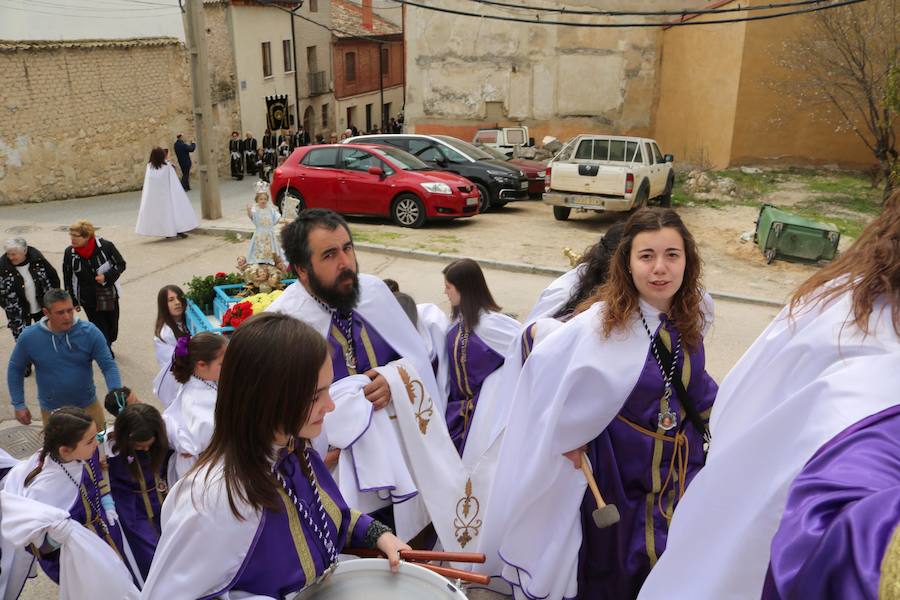 Fotos: Los niños, protagonistas de la despedida de la Semana Santa en Baltanás