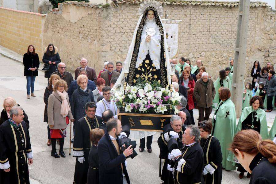 Fotos: Los niños, protagonistas de la despedida de la Semana Santa en Baltanás