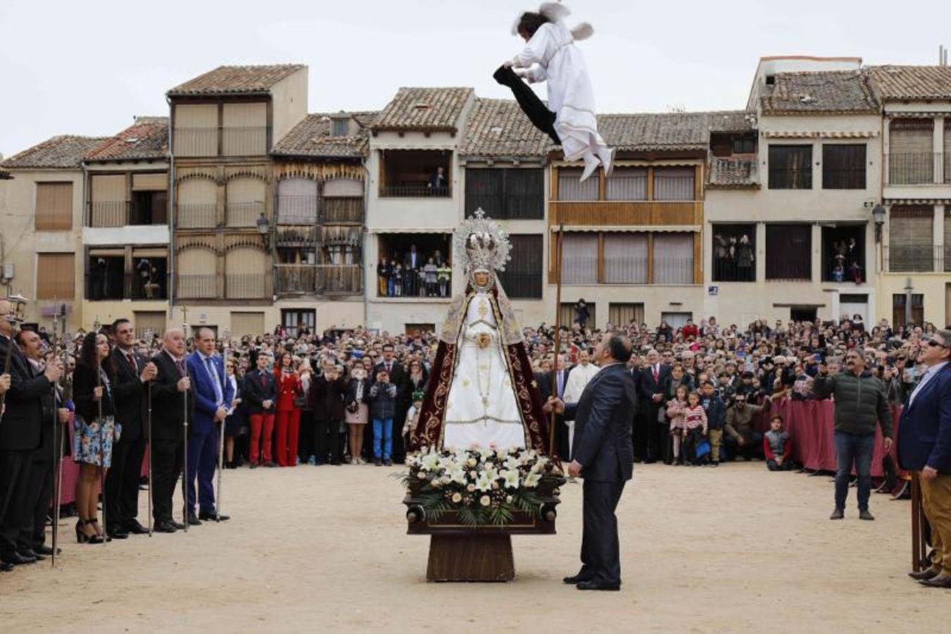 Bajada del Ángel en Peñafiel