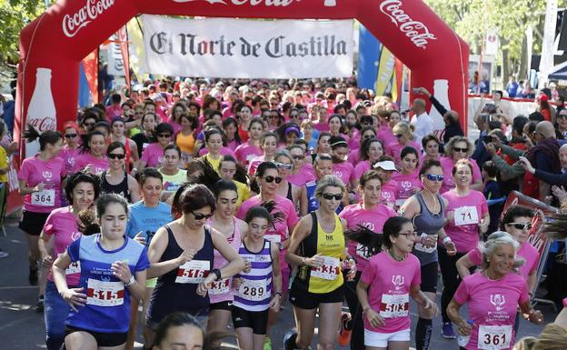 I Carrera de las Mujeres organizada por El Norte de Castilla. 