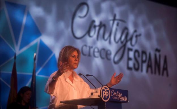 Cospedal espolea al PP en pleno caso Cifuentes: «Tenemos que defender a los nuestros»