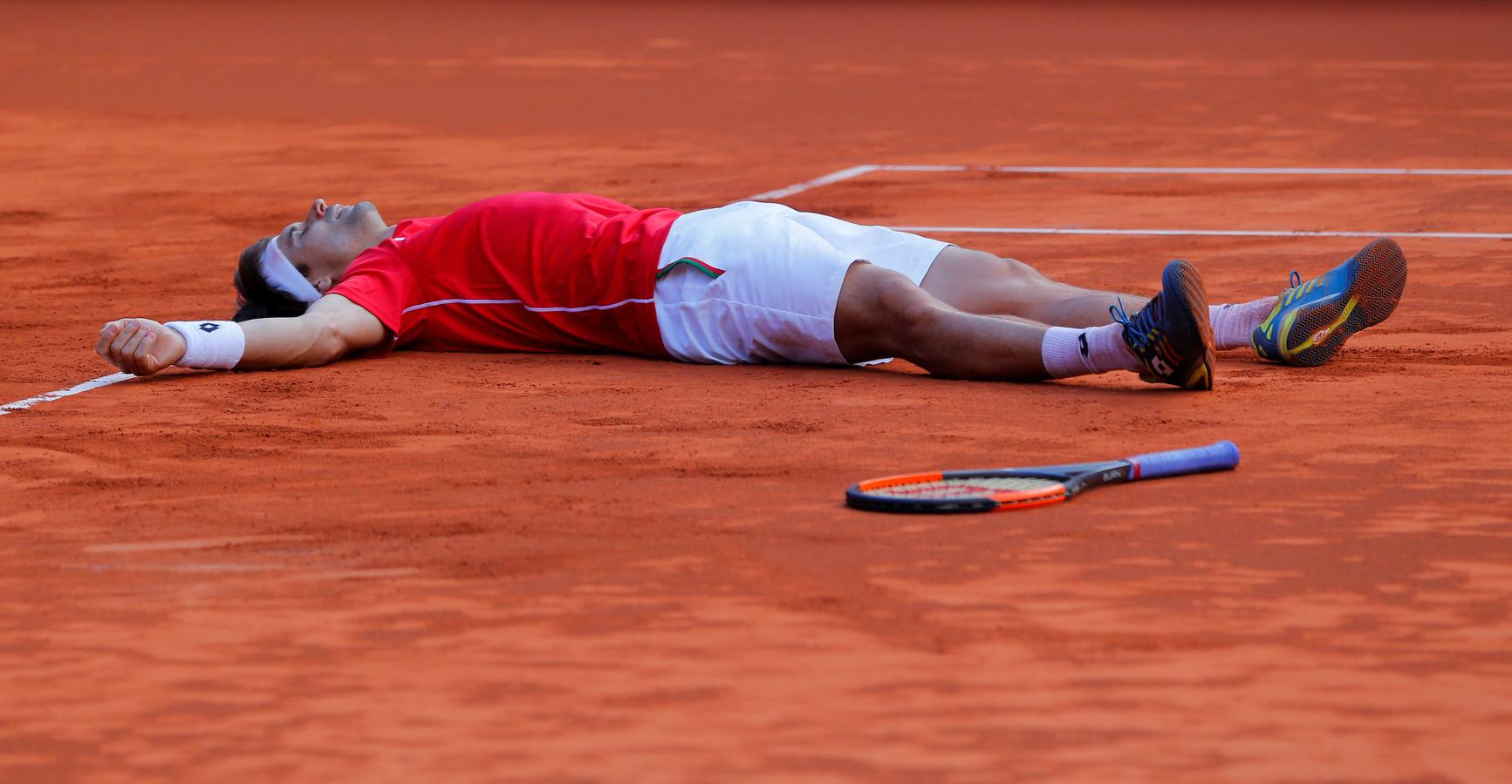 David Ferrer y Philipp Kohlschreiber han disputado el quinto y definitivo partido entre España y Alemania. 