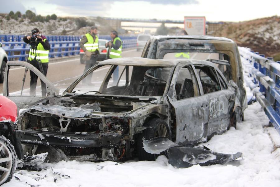 Fotos: Accidente en la A-66