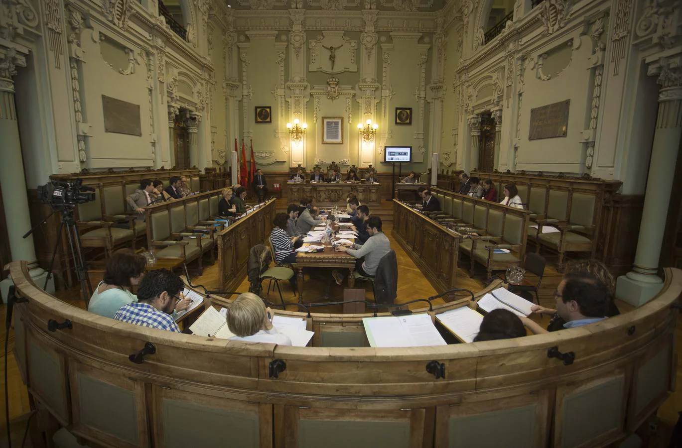 Fotos: Pleno en el Ayuntamiento de Valladolid