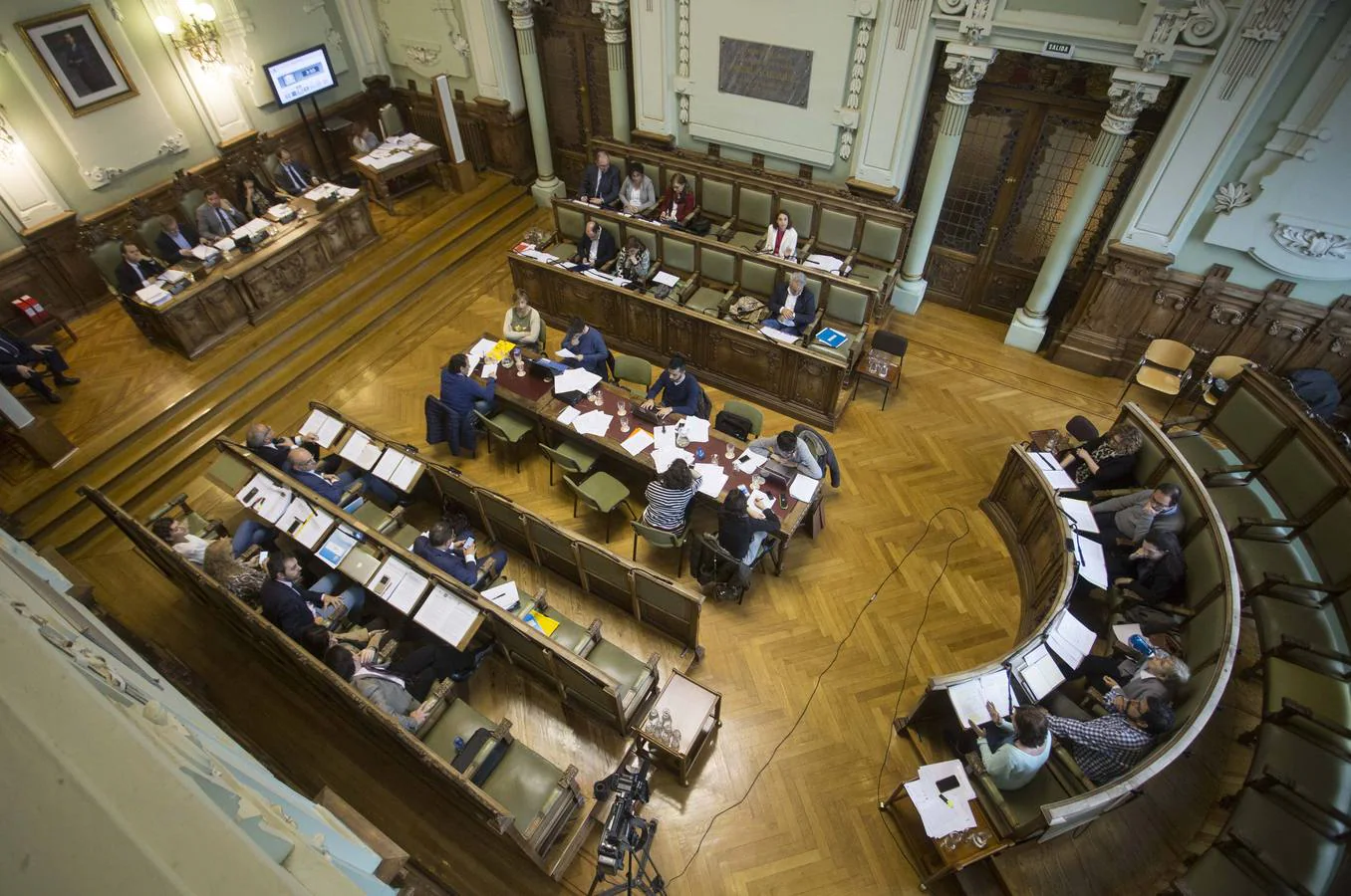 Fotos: Pleno en el Ayuntamiento de Valladolid