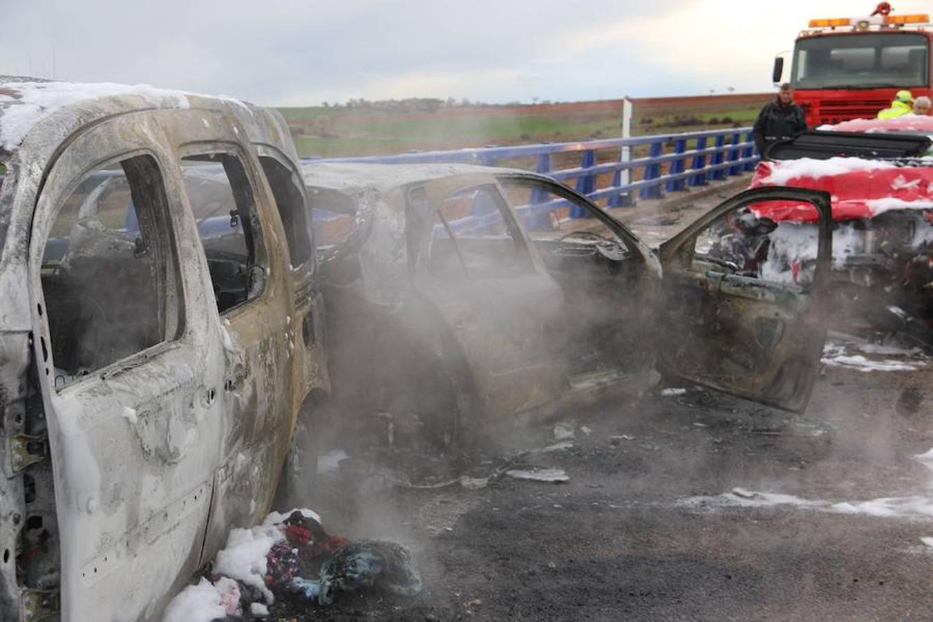 Fotos: Accidente en la A-66