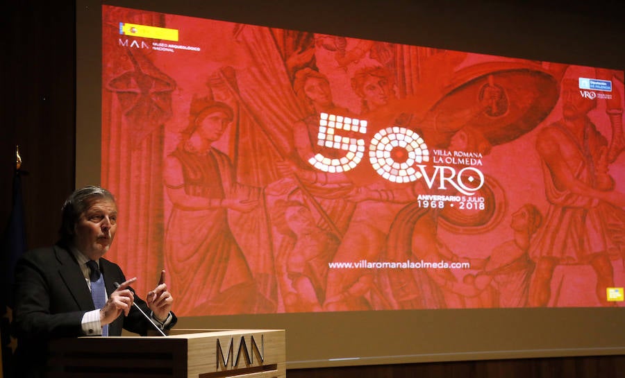 Fotos: Presentación de los actos del descubrimiento de La Olmeda