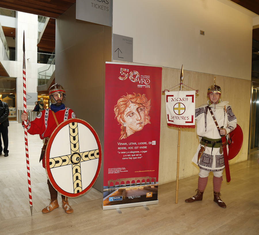 Fotos: Presentación de los actos del descubrimiento de La Olmeda