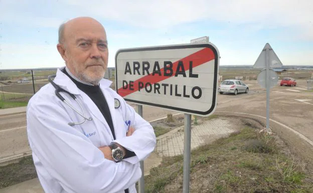 Miguel Ángel Costilla, médico de Portillo y de su entorno, en Valladolid. :: RODRIGO JIMÉNEZ