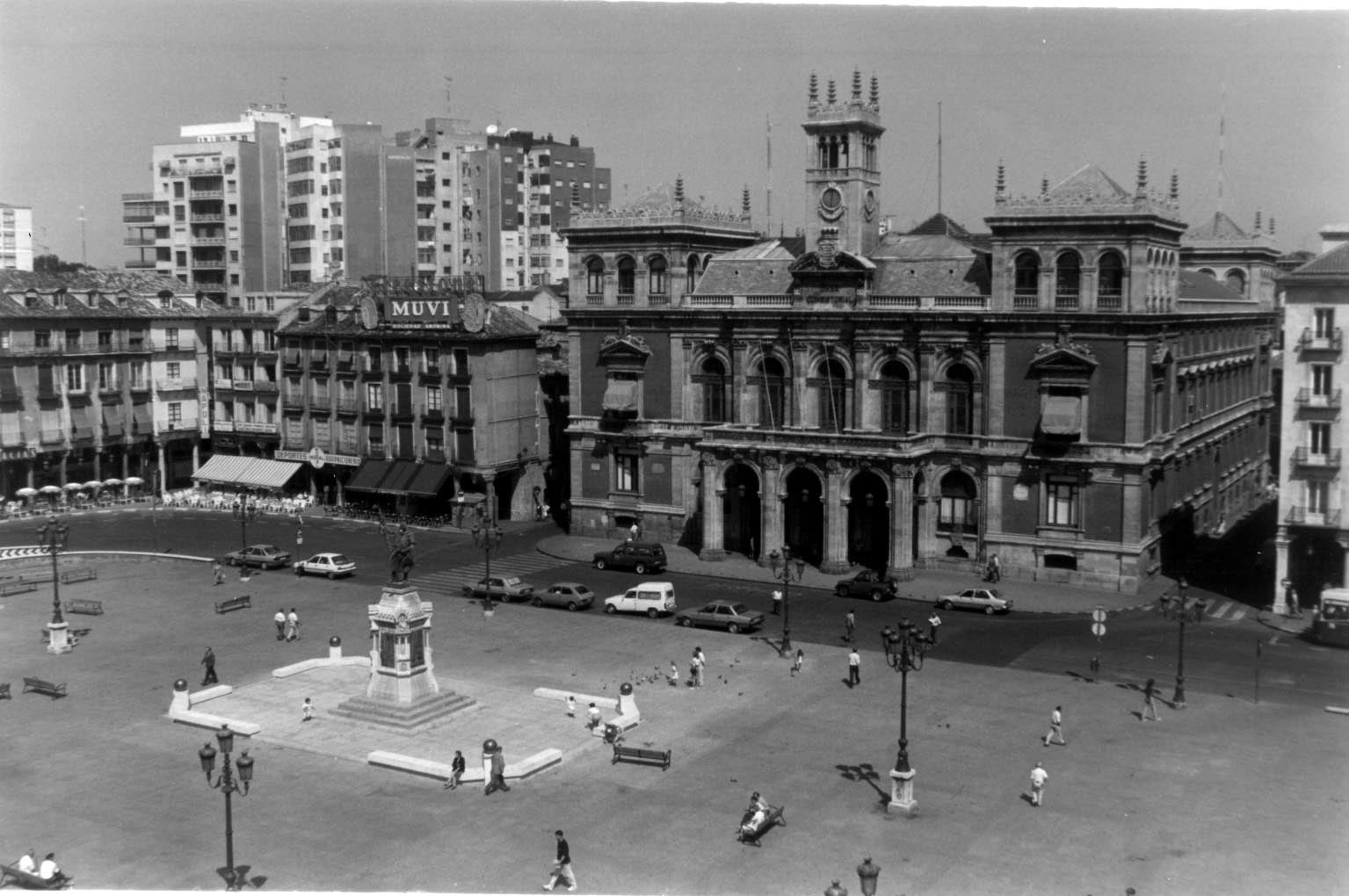 La Plaza Mayor, antes de su remodelación.