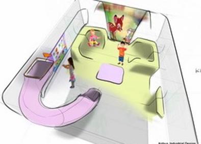Imagen secundaria 1 - Prototipo de salas de estar, parque para niños y sala de reuniones.
