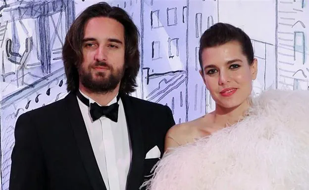 Carlota Casiraghi y Dimitri Rassam. 