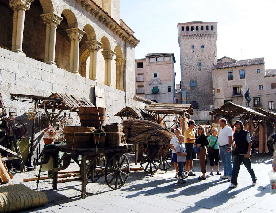 Fotos: Rodaje en Segovia de Los Fantasmas de Goya de Milos Forman