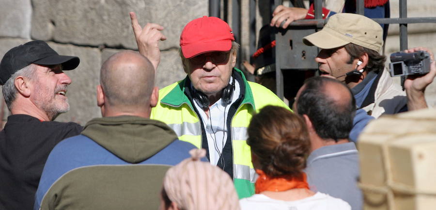 Fotos: Rodaje en Segovia de Los Fantasmas de Goya de Milos Forman
