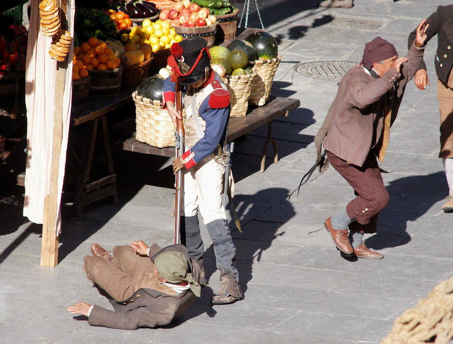 Fotos: Rodaje en Segovia de Los Fantasmas de Goya de Milos Forman