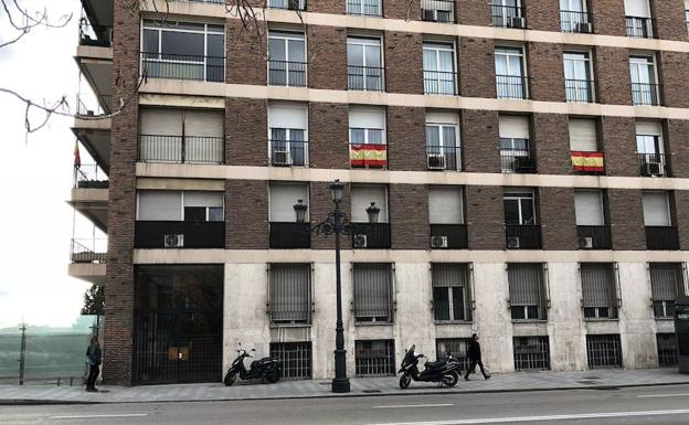 Edificio de la Casa de Palencia en Madrid.