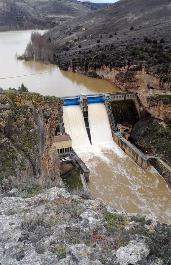 Fotos: Desbordamiento de los ríos Eresma, Duratón y Riaza en la provincia de Segovia