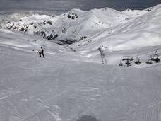 En el Pirineo Aragonés todavía queda mucha nieve que disfrutar