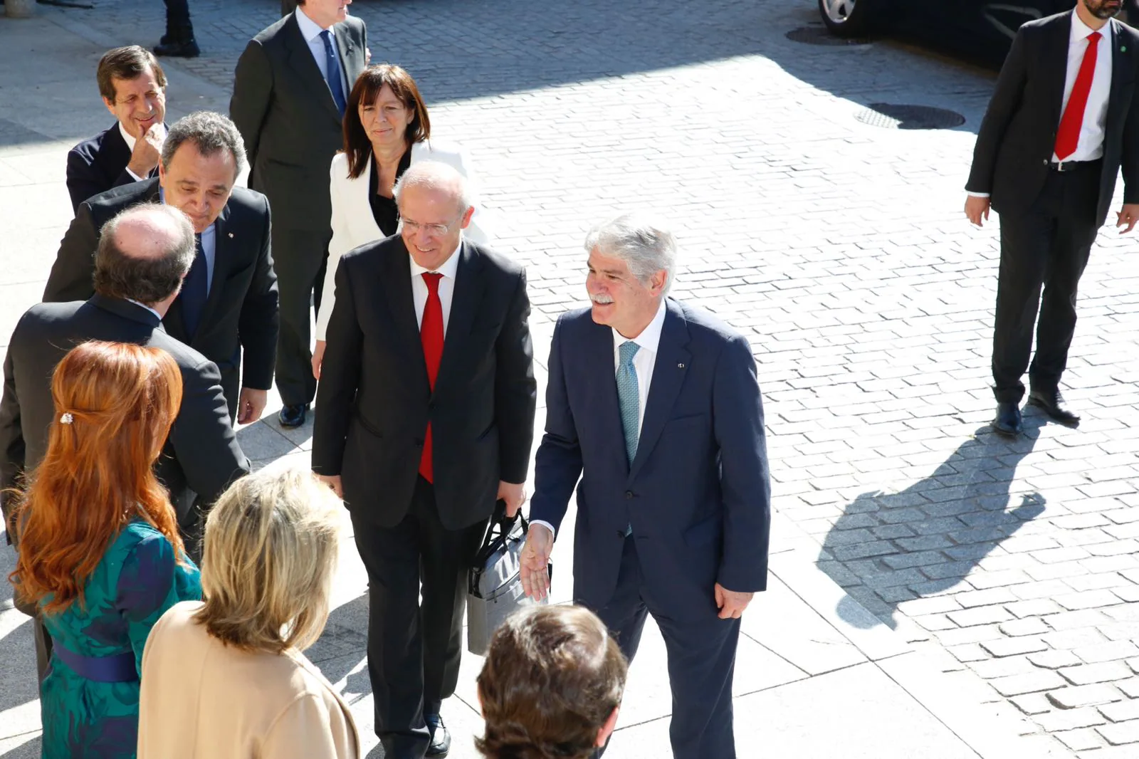 El presidente del Portugal, Marcelo Rebelo de Sousa, concluye en Salamanca su visita de Estado de tres días a España con un acto en el paraninfo de la Universidad más antigua del país en compañía de Felipe VI.