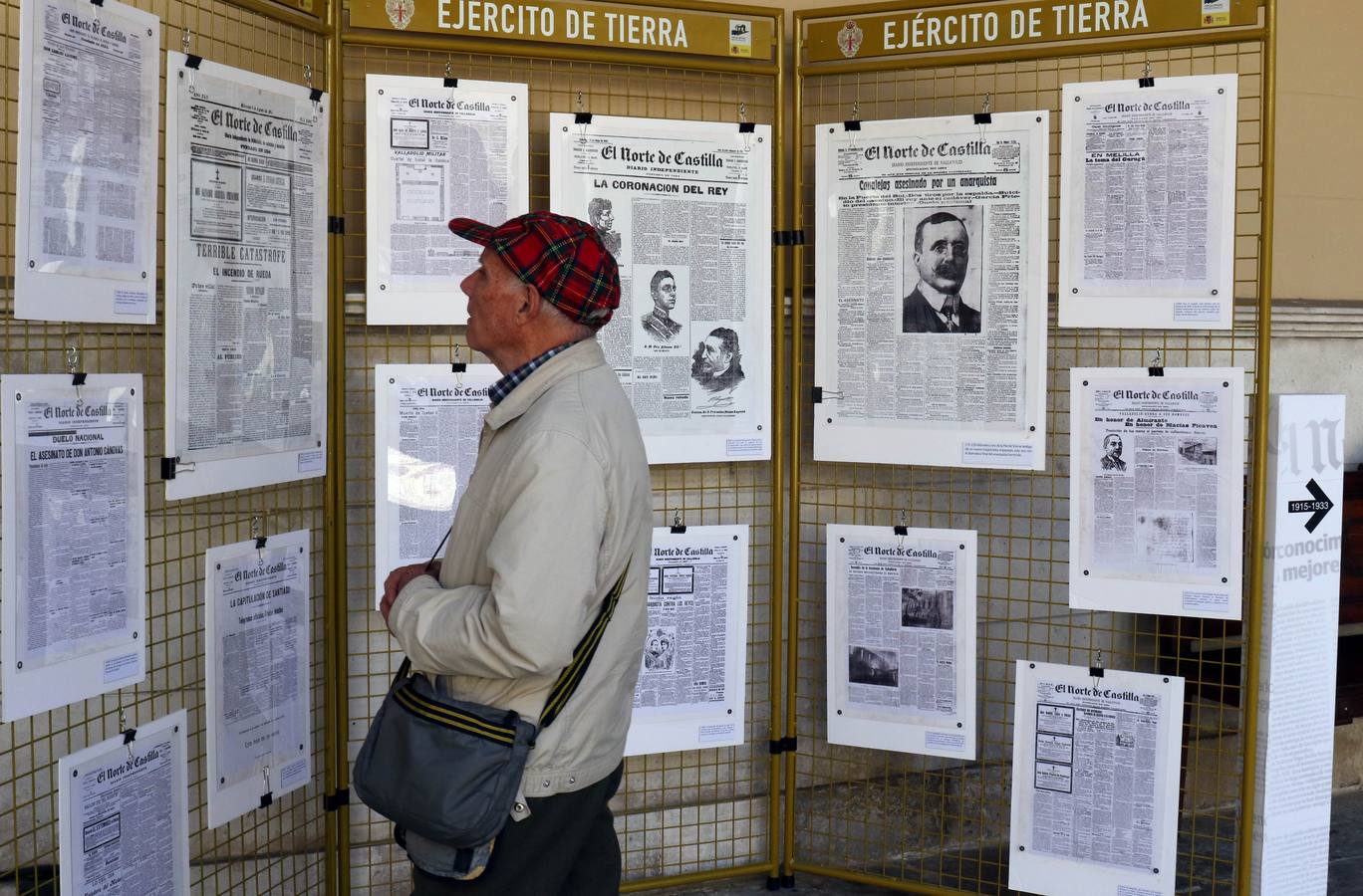 Una selección de 85 primeras páginas, que fueron portada desde el 8 de julio de 1855, hasta el 11 de octubre de 2017