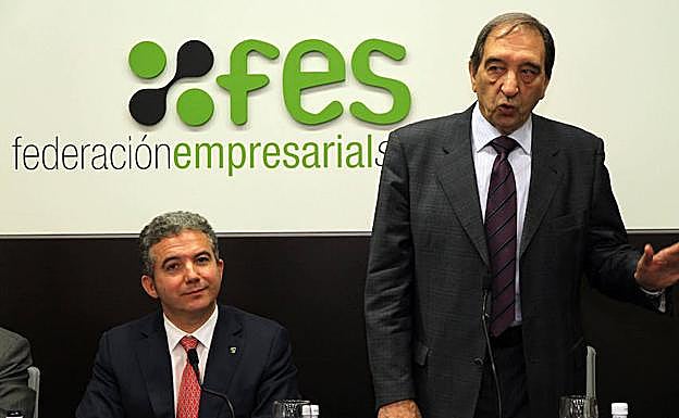 Rafael Calvo Ortega, en una de sus últimas apariciones públicas en Segovia. 