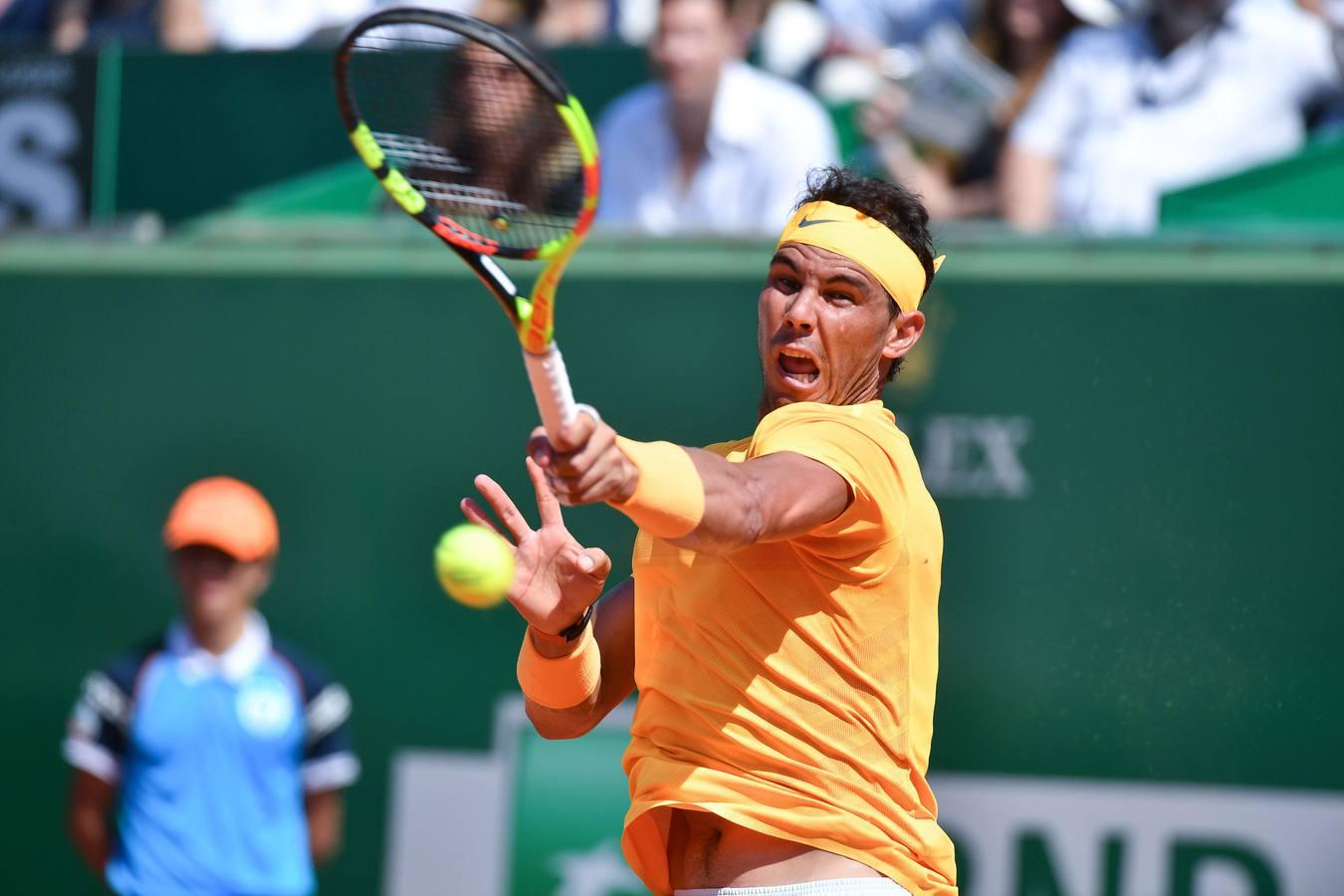 Las mejores imágenes de la final del Master 1.000 de Montecarlo entre el español Rafa Nadal y el japonés Kei Nishikori.