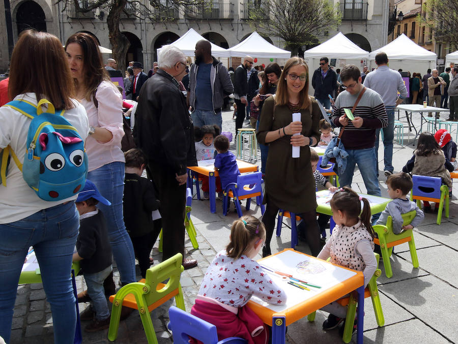 Fotos: Celebración del Día del Libro en Segovia