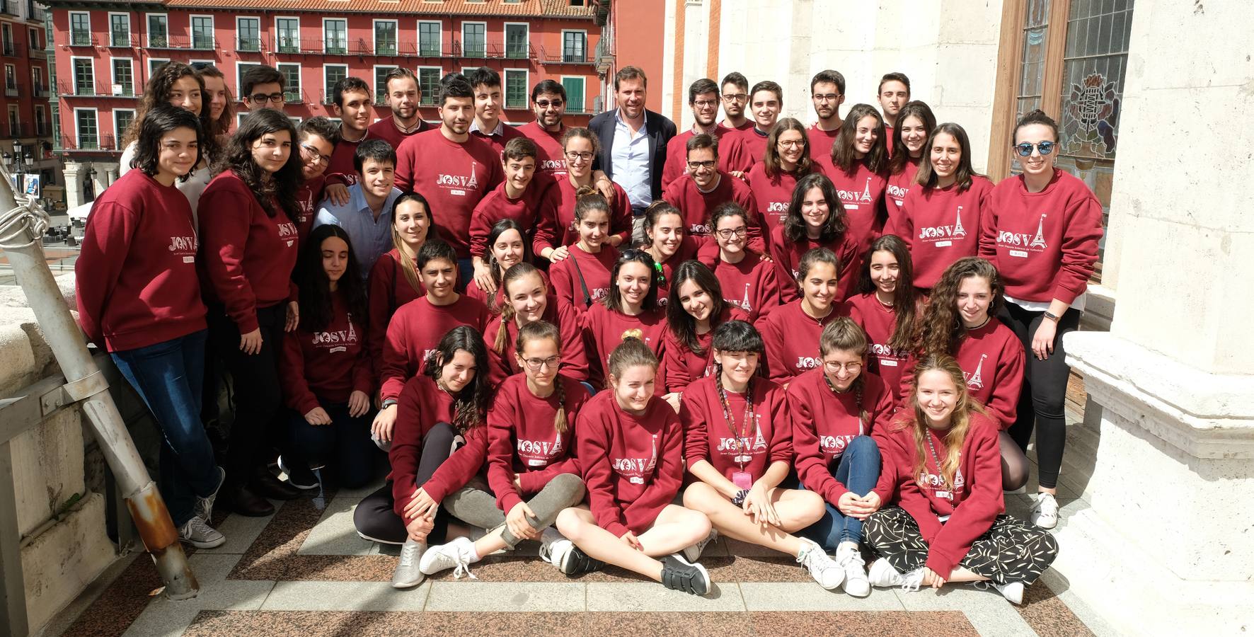 Fotos: Óscar Puente recibe a la Joven Orquesta Sinfónica de Valladolid