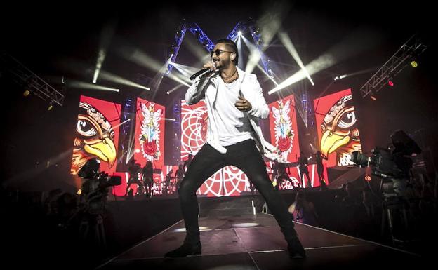 El cantante colombiano Maluma, en el comienzo de su gira por Europa el año pasado.